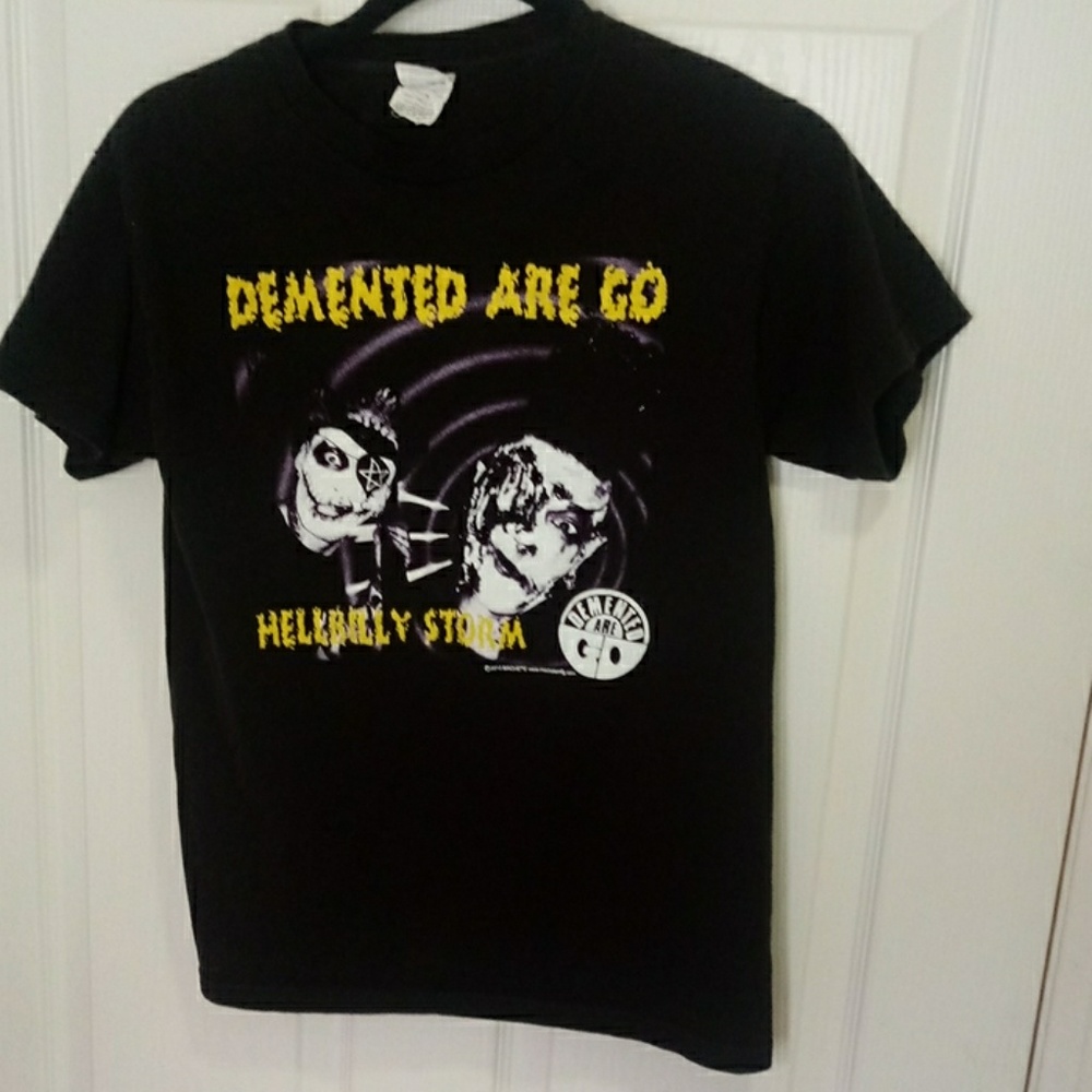 Demented Are Go psychobilly t-shirt